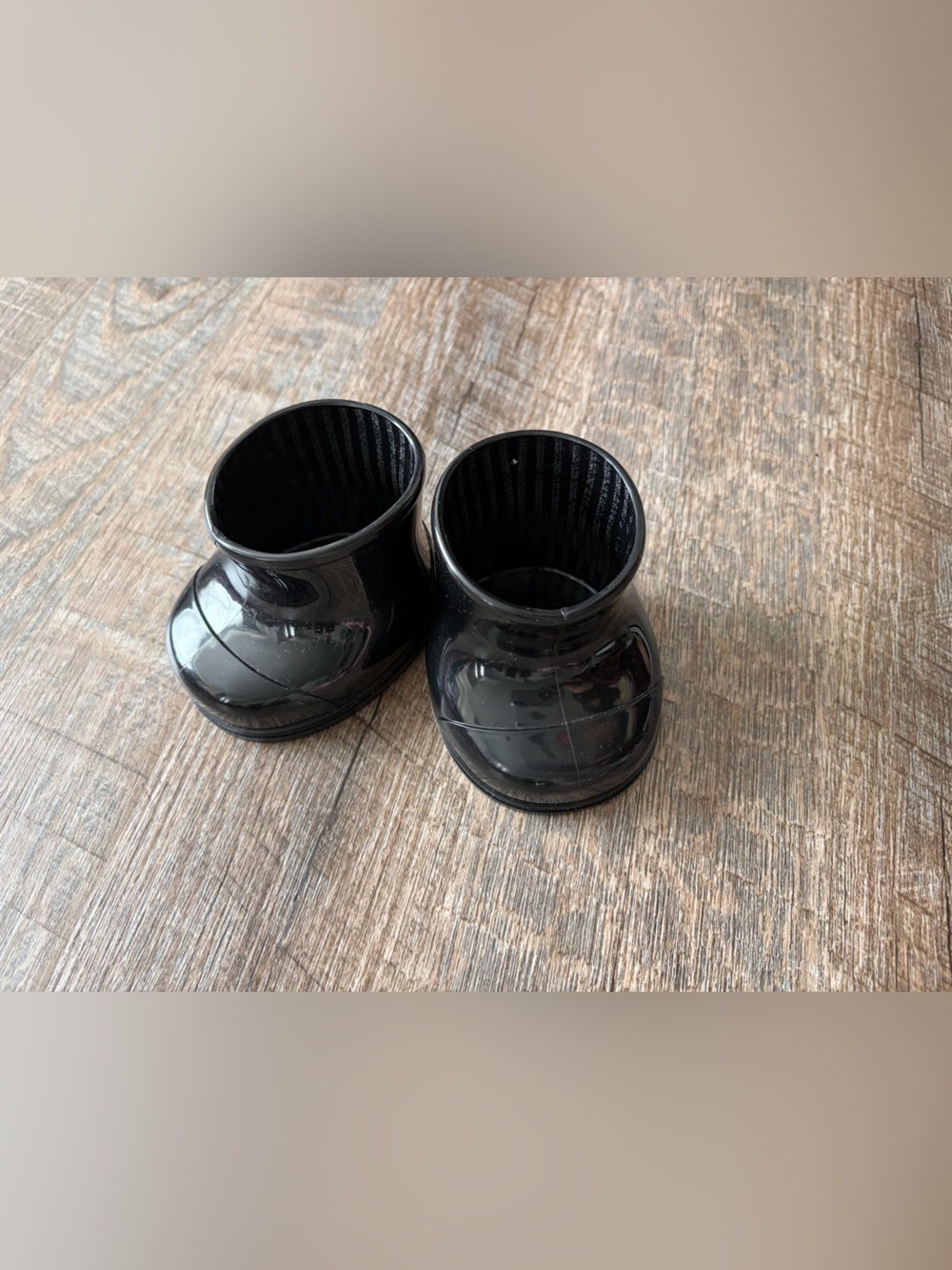 Build A Bear Black Rain Boots
